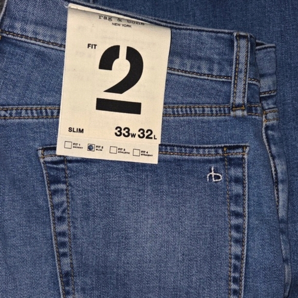 Rag & Bone NWTs Hector Fit 2 Slim - Picture 5 of 5